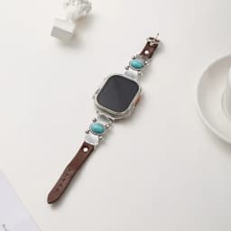 Retro WatchStrap For iWatch Ultra 4 3 49mm 12 11 10 42mm 46mm Vintage Band For Watch Serise9 8 7 SE 45mm 41 44 40 38mm Bracelet