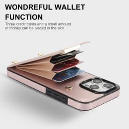 Shockproof Leather Card Holder Wallet Case For iPhone 16 Pro Max 15 14 13 12 11 XR 17 Air, Flip Cards Pocket Phone Cover Funda