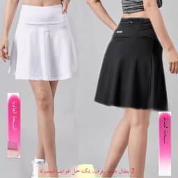 Quick Dry A-Line Skirt Running Skort Tennis Skirt Badminton Sport Shorts Casual Half-length Skirts Breathable Women's Skirt