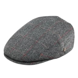 VOBOOM Wool Tweed Herringbone Flat Cap Newsboy Caps Men Women Classic Cabbie Driver Hat Beret for Male Golf Hunting Ivy Hats