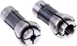 2 Pieces Die Grinder Collet Grinding Machine Clamping Collet 3mm and 6mm Collet Adapter Suitable for Pneumatic Grinders