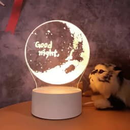 3D Lamp Acrylic LED Night Lights Bear Dinosaur Child Night Light Led for Bedroom Decoration Christmas Decor Wedding Party Favors