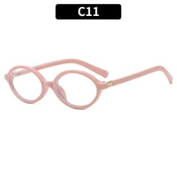 Oval Shape Women's Reading Glasses Frame Luxury Brand Vintage Retro Leopard Eyeglasses Men Anti Blue Light Presbyopia Eyewear