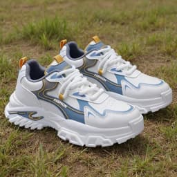 2026 Spring Autumn Men's Chunky Sneakers Thick Sole Height Increasing Lace-up Casual Walking Shoes Non-slip
