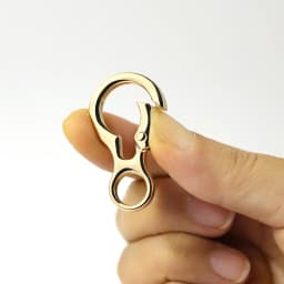 5pcs Spring Round O Ring Snap Hook, Metal Purse Handbag Hardware Bag Clip Spring Keychain