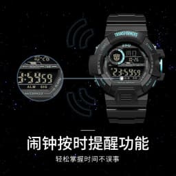 Transformers Co Branded Watch 2024 Waterproof Night Light Fashion Sports Boys Electronic Watch
