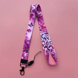 Beautiful Cartoon Styles Lanyard for Key Neck Strap Card ID Badge Holder Key Chain Key Holder Accessories