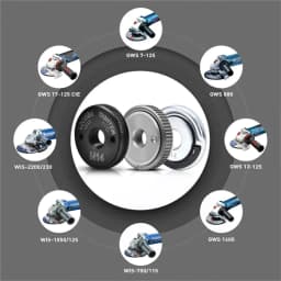 Angle Grinder M14 Thread Inner Outer Flange Nut Set Quick Release Locking Nut Replace Onnfang 1PC