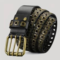 High Quality Hollow Rivet Designer Belt For Men And Women Gothic Accessories personality Punk Style Ideal choice for Gift Jeans