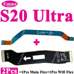 2pcs Motherboard Connect Flex For Samsung Galaxy S20 S21 S22 S23 S24 Plus Ultra Wifi Signal Connect Mainboard Flex Cable