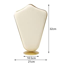 Creative Combination with Jewelry Display Case Metal Beige Suede Rack Ring Necklace Bracelet Pendant Shooting Counter Props