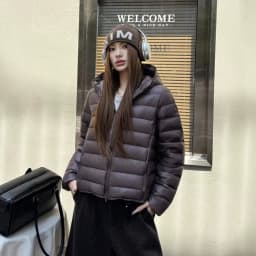 Winter Pork Rib Style Lightweight Hooded Down Jacket Women White Duck Down Waterproof Outwears Female Warm Parker Down Jacket