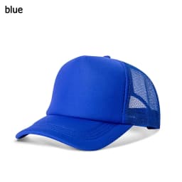 1PC Fashion Unisex Plain Baseball Cap Adjustable Trucker Flat Visor Cap Snapback Mesh Curved Men Women Casual Sun Summer Hat