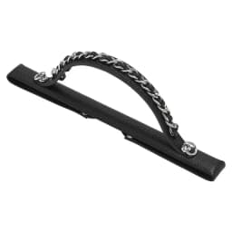 Cowhide Leather Chain Top Handle,Wear-through Handle Replacement Accessories Compatible with WOC Wallet On Chain Bag
