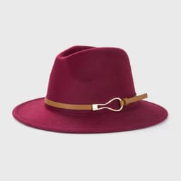 Belt Wool Fedoras Hat For Women Men Winter Autumn Warm Vintage British Style Round Bowler Caps Church Flat Brim Felt Jazz Hats