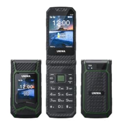 UNIWA X29 Big Push-Button Phone Senior Flip Mobile Phone GSM-Dual Sim FM Radio Russian Hebrew Keyboard Clamshell Cellphone