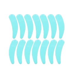 100Pcs Mini Cosmetic Spatula Facial Mask Mixing Sticks Disposable Curved Scoop Eye Cream Makeup Scoop Beauty Tool Accessories
