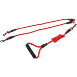 Pet Leash Nylon Double Dual Two Heads Dogs Rope 2 Way Coupler Walk Dogs Collars Harness Leads Dog Leashes