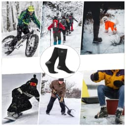 Heating Socks With Battery Box Rechargeable Anti-Cold Comfort Men Women Thermal Heated Outdoor Camping Ski Sports Winter