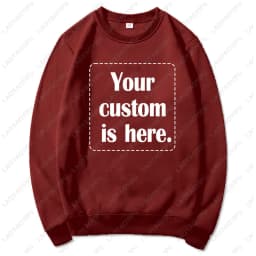 2026 Custom Sweatshirt Text Hoodies Student Casual Custom Printed Text DIY Hooded Custom Personalized Hoodie Men Clothing