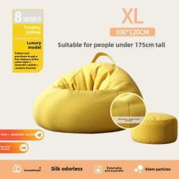 Lazy Sofa Bean Bag Single Person Can Lie Down and Sleep floor sofa muebles bean bag chair with filling