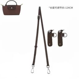 Mini Bag Leather Shoulder Strap Kit Fit for Longchamp Mini Bag