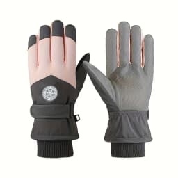 Autumn Winter Women Gloves Touch Screen Windproof Warm Riding Snow Play Men and Women Warm Gloves