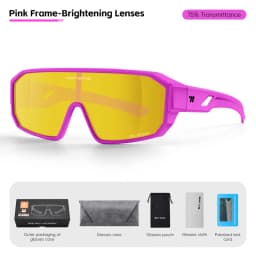 WEST BIKING Polarized Cycling Glasses Fit Over Myopic Sunglasses HD Large Frame Fishing Driving Goggles MTB Road Bike Eyewear