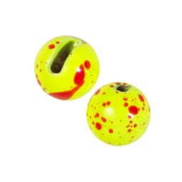 100 Pieces 32 Colors 1.5-3.5mm Slotted Tungsten Beads for Fly Tying