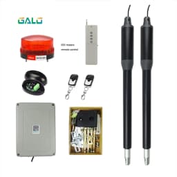 AC110V/220V to 24V Electric Automatic Strong Dual Arm Swing Gate Opener Up to 660 Lbs Hardware Driveway Door KIT