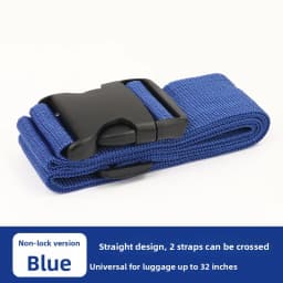 Travel Luggage Strap Cross Safety Fixation Baggage Tie down Cargo Bag Protection Buckle Rope Strengthening Band Accessories
