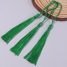 30pcs 13cm Hanging Rope Polyester Tassel Fringe Soft Flossy Tassel For DIY Bookmark Keychain Pendants Jewelry Making Accessories