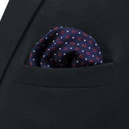 Pocket Square Handkerchief for Men Polka Dot Dots Plaid Check Checkered Suit Pocket Towel Hanky Mens Gift Wedding Business Party