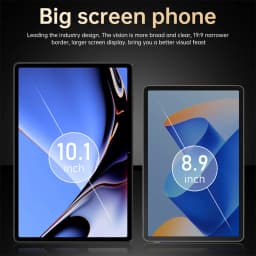 CHOTOG NEW Pad 7s Pro 5G Dual SIM Card Tab PC 10.1HD Screen Tablet 22GB+2TB Children's Tablet Android 15 10000mAh Tab Global Version Tablets