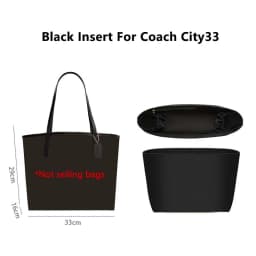 Bag Organizer Insert For City 33 Soft Nylon Durable Fashion Gift Bag Support Storage Inner Modification Bag Accessorie