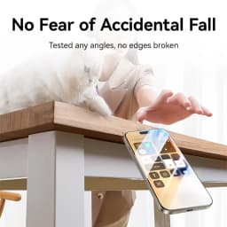 Joyroom 3/2/1pcs HD Glass Screen Protector for iPhone 18 17 16 15 14 Pro Max Full Screen Tempered Glass Protection for iPhone 15