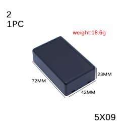 70/100mm DIY Housing Instrument Storage Case White Black Waterproof Enclosure Boxes Electronic Project Box