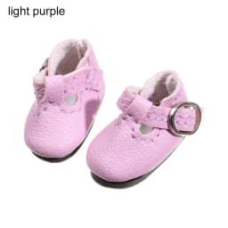 2.8*1.2cm Multicolor Doll Shoes for 1/6 Blythes Doll Mini PU Leather Sandals Toy Princess Doll Wear Shoes Doll Accessories