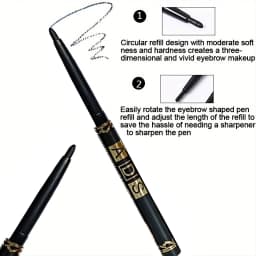 3PCS/9PCS Long-Lasting Waterproof Black Eyeliner Pencil -Smudge-Proof Sweat-Resistant for Bold Eye Makeup, Ideal Gift
