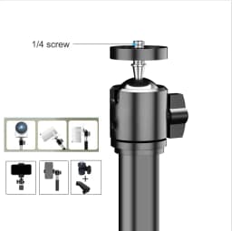 Extendable Portable Phone Bracket for HY300 Pro Mini Projector Travel Tripod Stand Mount Max Load-Bearing 1.5kg