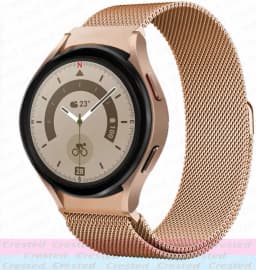 No Gaps 20mm Strap For Samsung Galaxy Watch 7 5 pro/4 Classic 44mm 46 40mm 43mm 47mm Milanese Loop Bracelet Galaxy Watch 6 Band
