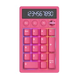 RK ROYAL KLUDGE M20 2.4 Wireless Numeric Keyboard 17 Keys PBT Keycaps RGB Gasket Knob Bluetooth Calculator Keypad Hot-Swappable