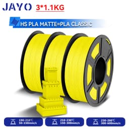 JAYO 3.3KG High Speed Matte  PLA=PLA Classic Filament 1.75mm 30mm/s - 600mm/s Print Range High Flow Speedy PLA Printer Filament