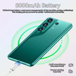 K-Touch Mobile Phones C26 Ultra 7.3 Inch Smartphone Android 15 Cell Phone 7800mAh Face Unlock 5G Dual SIM 16+48MP Camera Global Version Cellphones