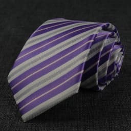 New Men's Tie Classic Stripes Striped 8cm Jacquard Necktie Accessories Daily Wear Cravat Wedding Business Party Gift