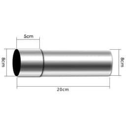 Chimney Flue Pipe Exhaust Pipe 0.2-0.5M Multi-model Stainless Steel Chimney Liner Flue Stove Pipe Water Heater Heating System