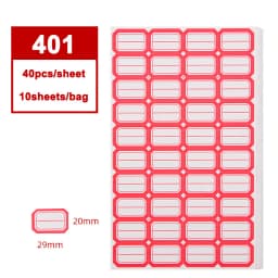 Various Models of Office Self-adhesive Label Paper Oral Paper Self-adhesive Label Stickers Handwritten Price Paper Name Stickers