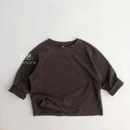 Autumn New Solid Color Children's Cotton T-shirt Long Sleeved Boys and Girls Top Fashion Children's Wear Baby T-shirt