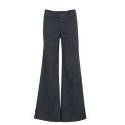 Y2K Retro Pants Solid Color Low Waist Woven Casual Simple Commuting Style Versatile Daily Loose Straight Leg
