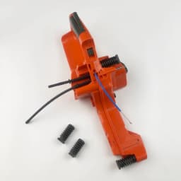 Gas Tank Assembly Rear Handle kit for Husqvarna Chainsaw 445 450 445E 450E Replace 525862104 Fuel Line Filter Buffer Springs